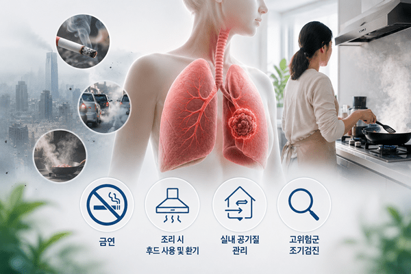 [세계 폐암의 날] 담배 안 피우는데… 폐암, 주방 연기까지 살펴야 하는 이유