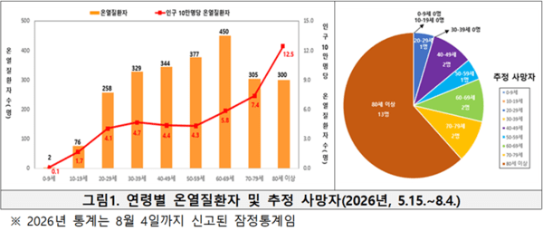 온열질환 사망자 10명 중 7명은 80세 이상…정부, 고령층 집중 보호 나선다